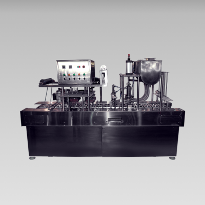 Automatic line filling and sealing Automatic line filling and sealing