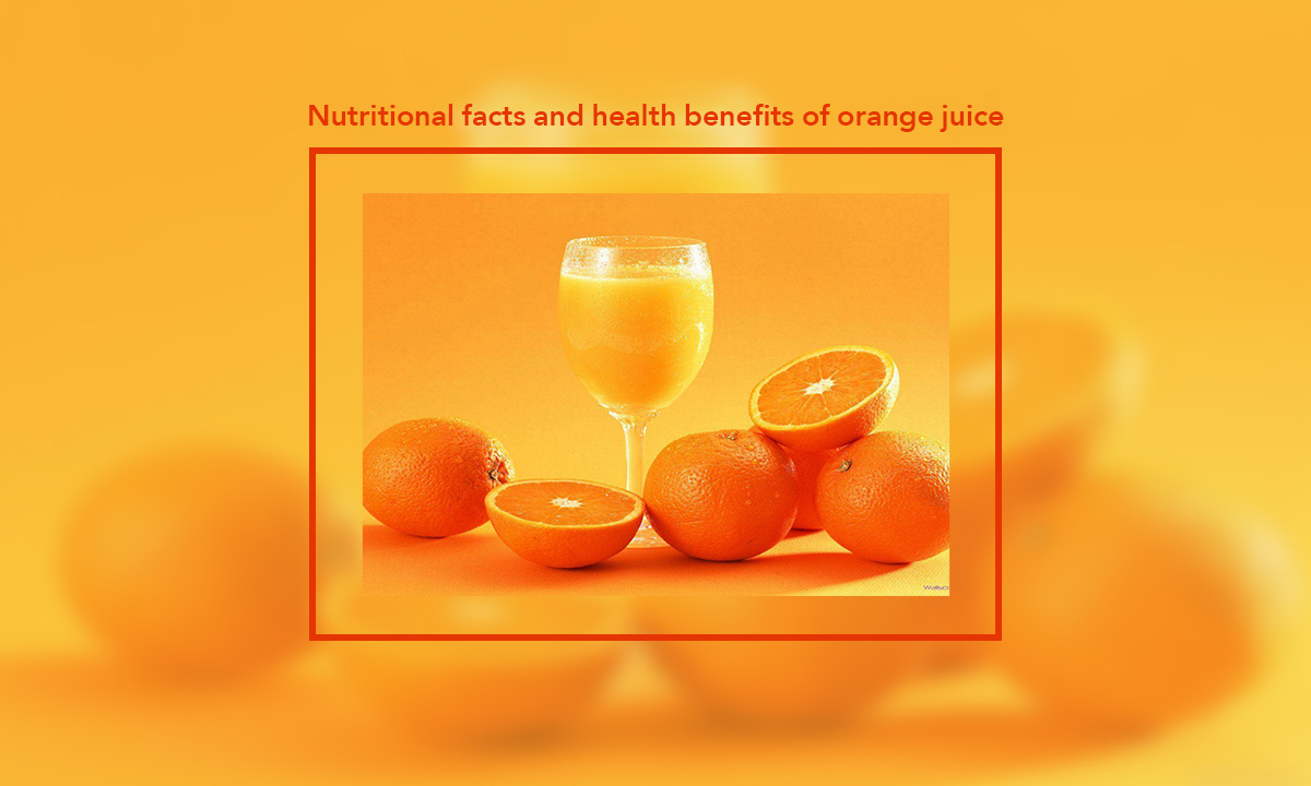 Health benefit clearance of orange juice